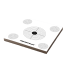 ARTEMIS/SNOWPEAK PAPER TARGETS 5 bullseye 14x14 (100)