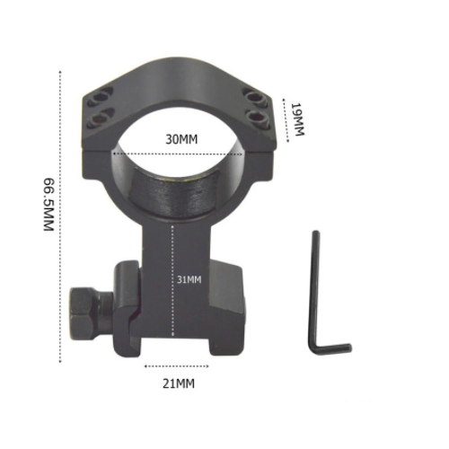 OEM BPM0235 SCOPE MOUNT WEAVER (1 ΤΜΧ) 30mm