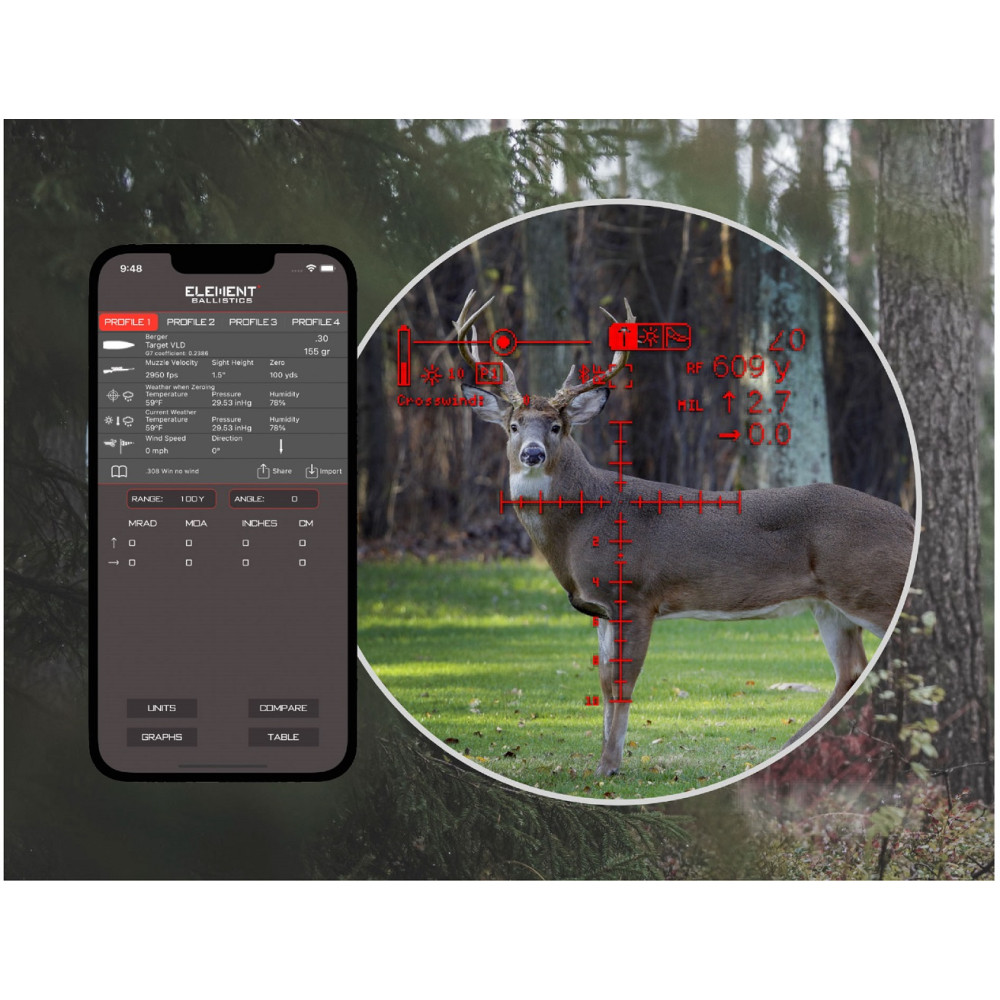 Element Optics HYPR-7 7x50 Riflescope