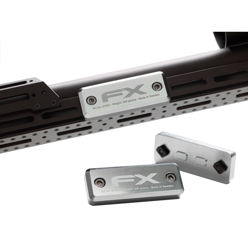 FX M-LOK AIRGUN WEIGHTS 200g (1 pair)