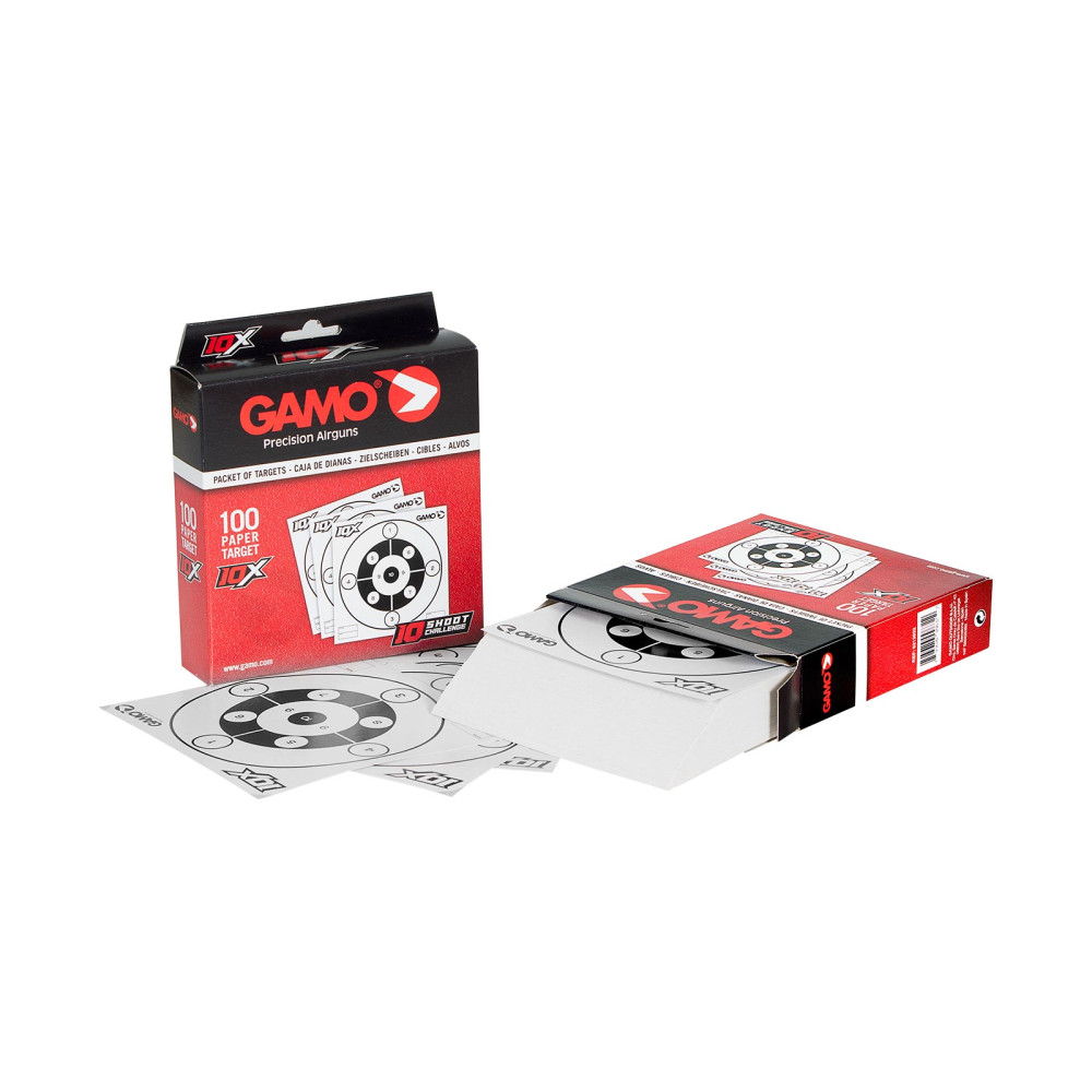 GAMO ΣΤΟΧΟΙ CHALLENGE TARGET 10X (100pcs)
