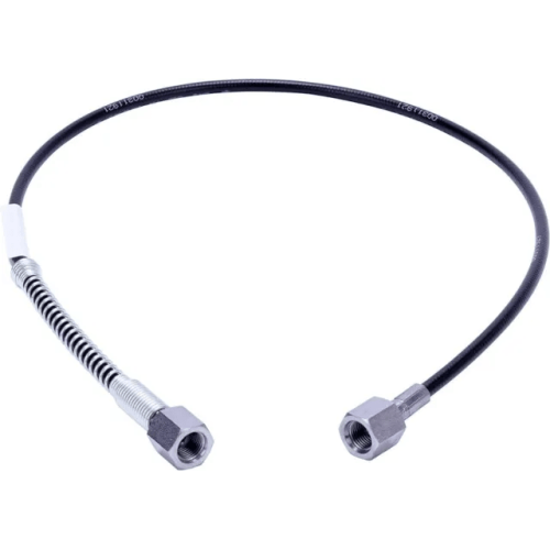 MIDLAND HOSE HP 500MM LONG 1/8x1/8 BSP C/W ANTI-KINK SPRING