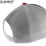 Element Optics Κόκκινο-Μαύρο-Άσπρο Καπέλο Κλασικό