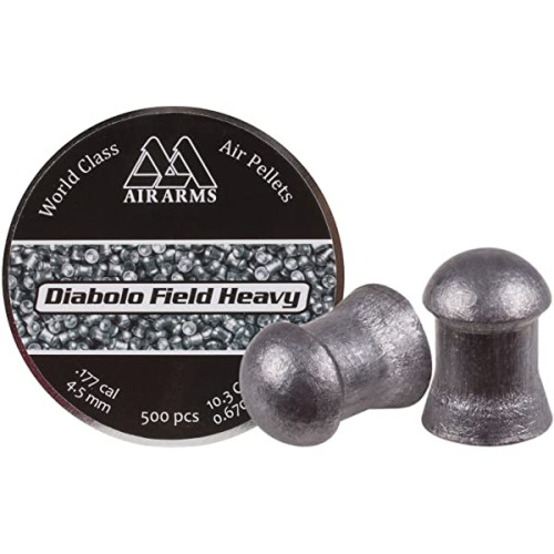 AIR ARMS DIABOLO FIELD HEAVY 4.52mm (500pcs) AIR ARMS DIABOLO FIELD HEAVY 4.52mm (500pcs)