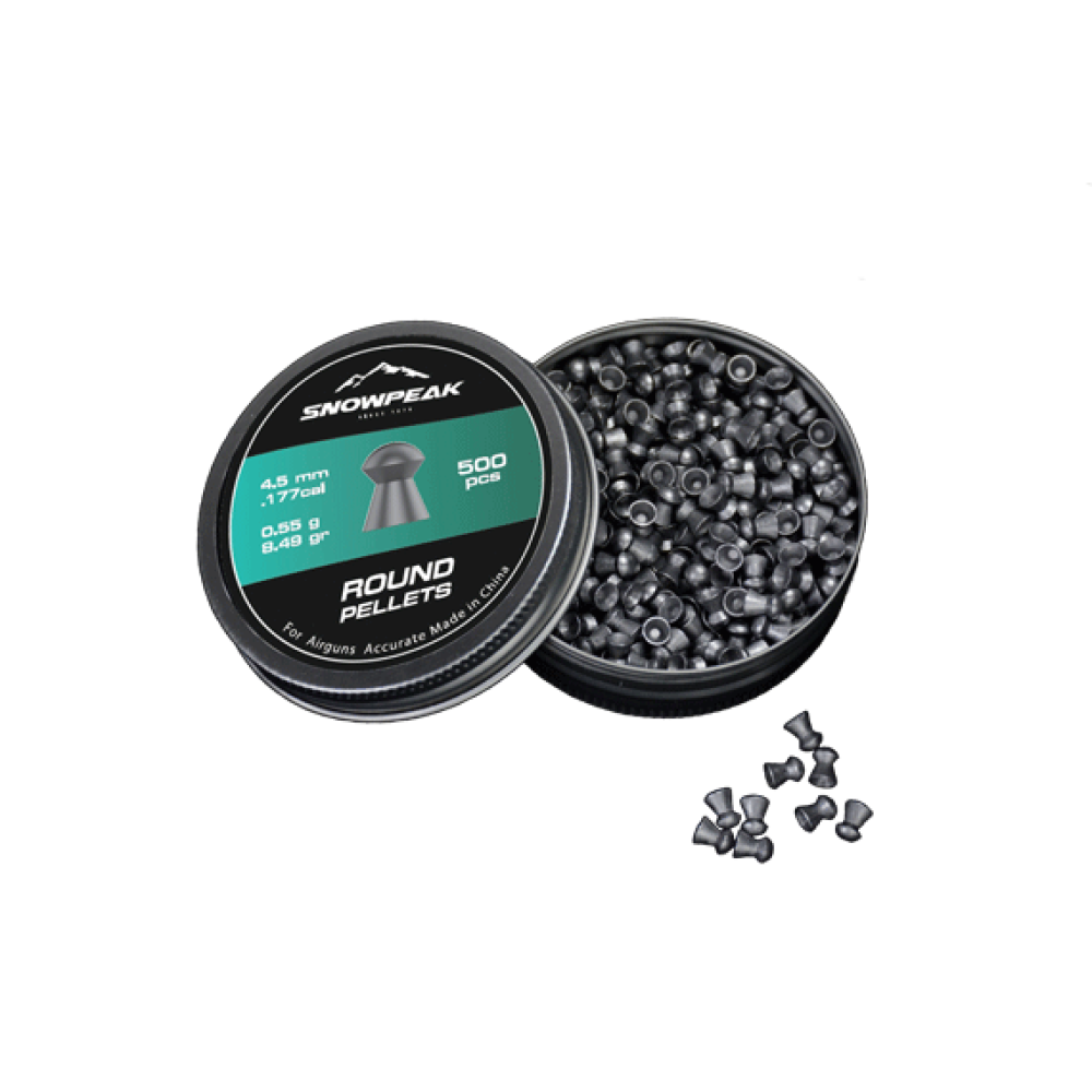 ARTEMIS ROUND PELLETS 4.5mm (500pcs) (AIRGUN PELLETS)
