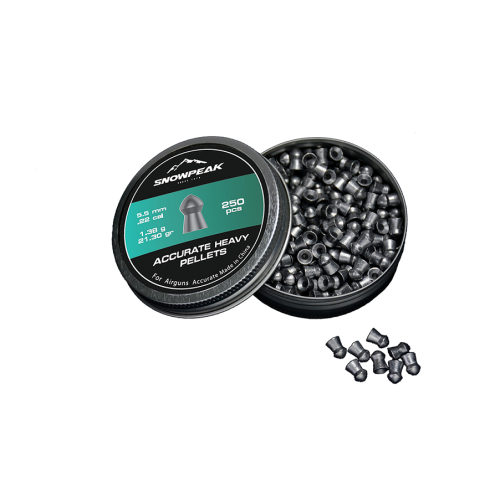 ARTEMIS ACCURACY ROUND HEAVY PELLETS 5.5mm (250pcs) (ΒΛΗΜΑΤΑ ΑΕΡΟΒΟΛΩΝ) ARTEMIS ACCURACY ROUND HEAVY PELLETS 5.5mm (250pcs) (ΒΛΗΜΑΤΑ ΑΕΡΟΒΟΛΩΝ)