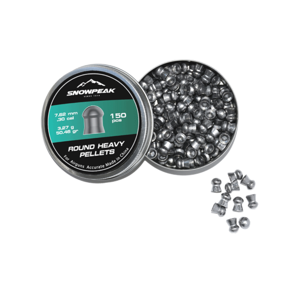 ARTEMIS ROUND HEAVY PELLETS 7.62mm (150pcs) (ΒΛΗΜΑΤΑ ΑΕΡΟΒΟΛΩΝ)