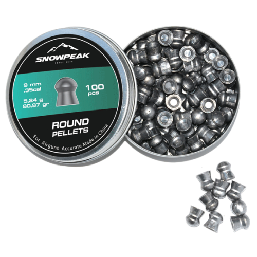 ARTEMIS ROUND PELLETS 9.0mm (100pcs) (ΒΛΗΜΑΤΑ ΑΕΡΟΒΟΛΩΝ)