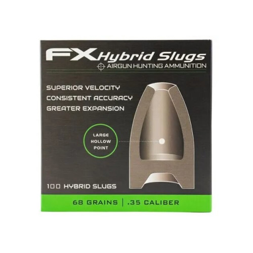 FX HYBRID SLUGS .357 (68 grains) (100pcs)