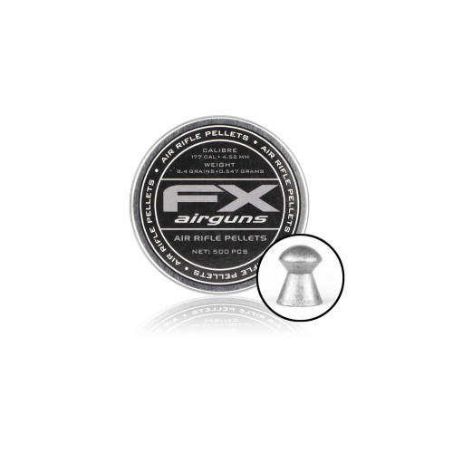 FX PELLETS 4.52mm (8,4grains)(500pcs) FX PELLETS 4.52mm (8,4grains)(500pcs)