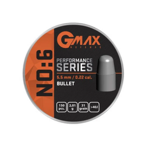 GMAX Performance Series No:6 BLT 5.5mm (31grain)(150pcs)