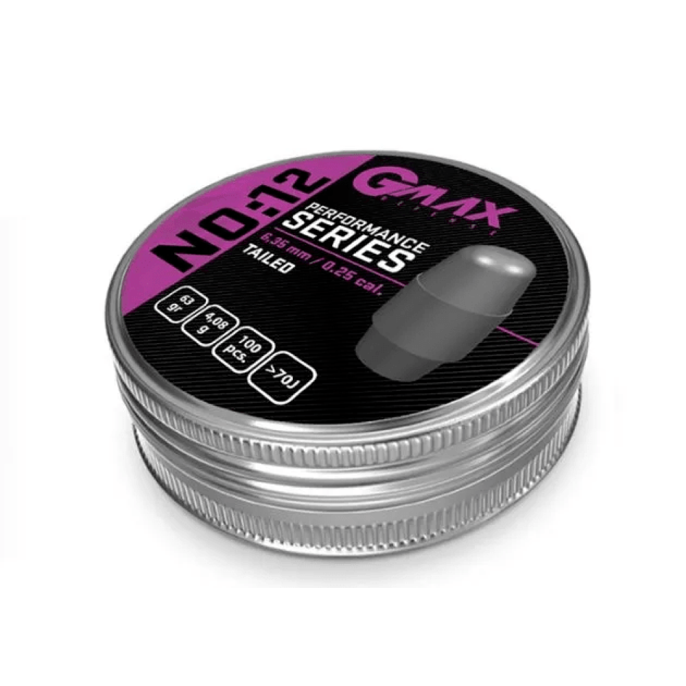 GMAX Performance Series No:12 TAILED 6.35mm (63grain)(100pcs)