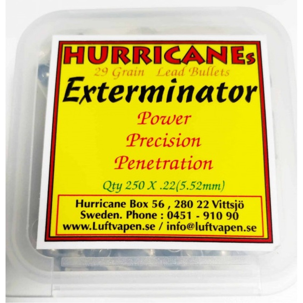 HURRICANEs EXTERMINATOR 5.52mm (29grains)(250pcs)