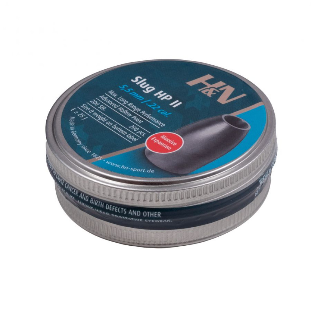 H&N SLUG HP II .218 30gr (200pcs) 5.53mm