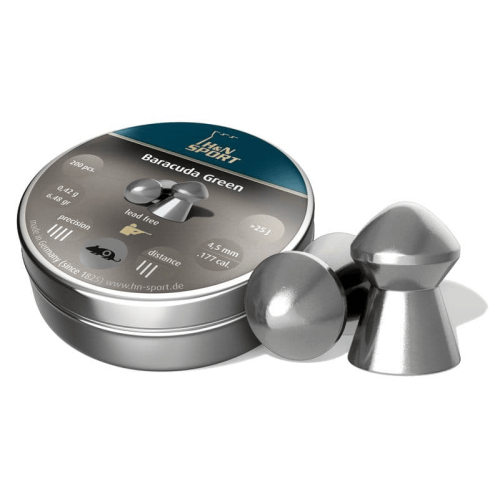 H&N BARACUDA GREEN 4.5mm (200pcs)