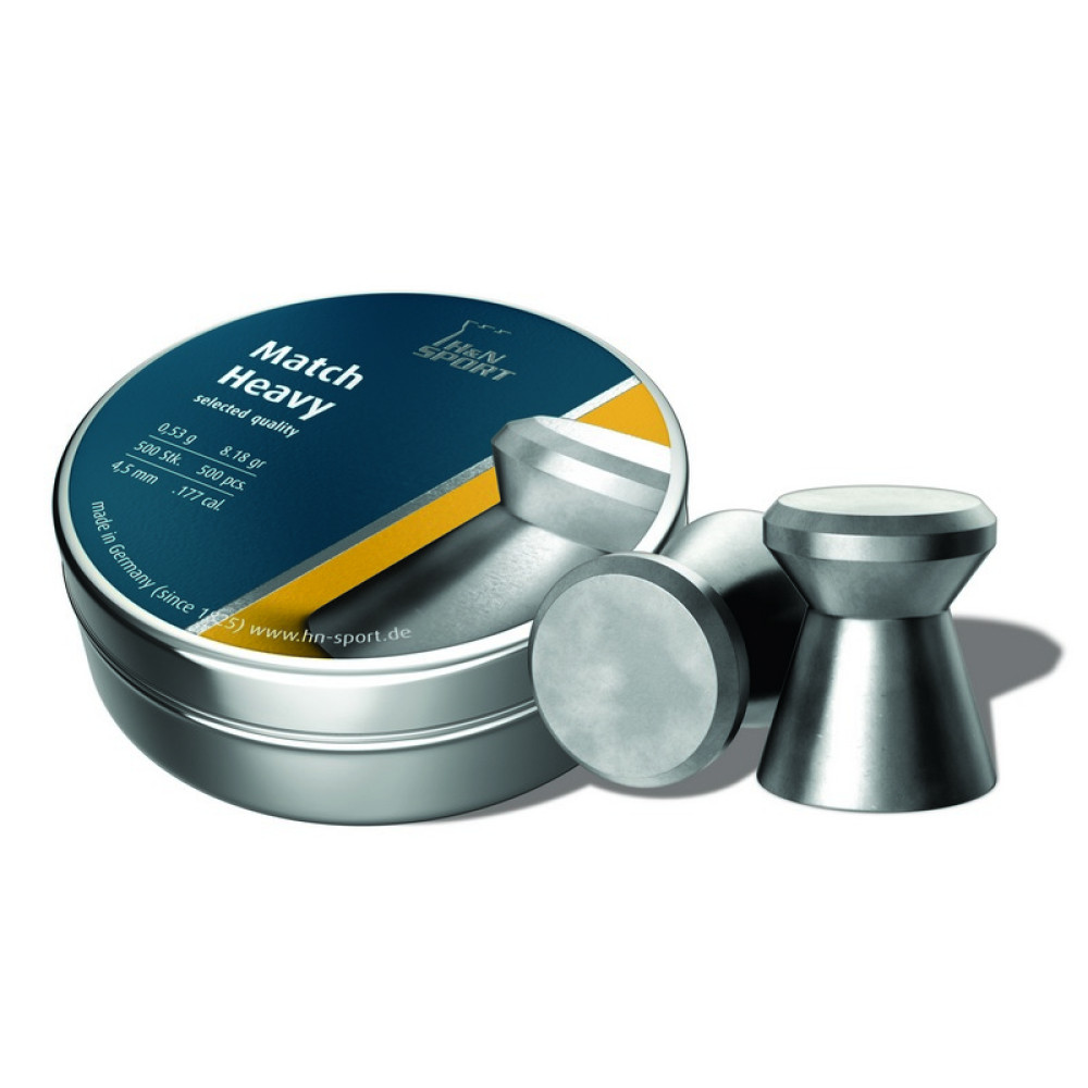 H&N MATCH HEAVY 4,50mm (500pcs)