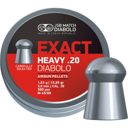 JSB EXACT JUMBO HEAVY 5.05mm (500pcs)