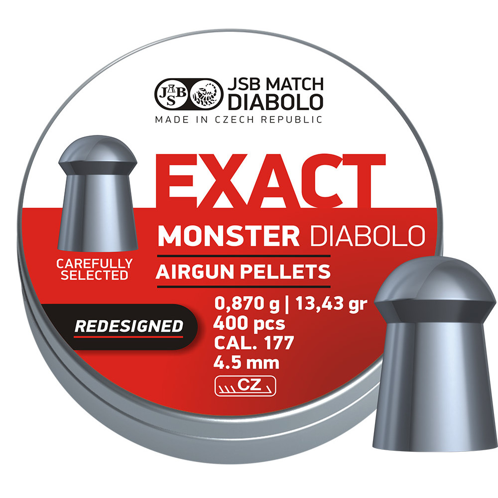 JSB EXACT MONSTER 4.52mm (400pcs)