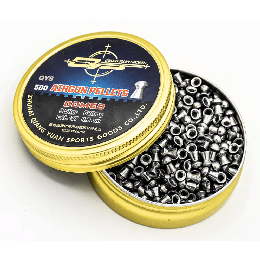 QYS DOMED AIR GUN PELLETS 4.50mm – 620mg (500pcs)