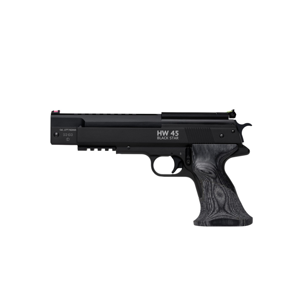 WEIHRAUCH HW 45 BLACK STAR 4,5mm (ΑΕΡΟΒΟΛΟ ΠΙΣΤΟΛΙ)