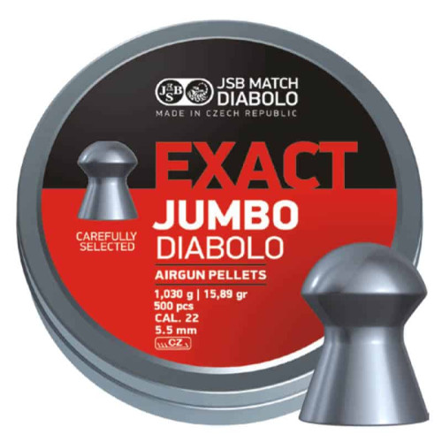 JSB EXACT JUMBO DIABOLO 5.53mm (500pcs)