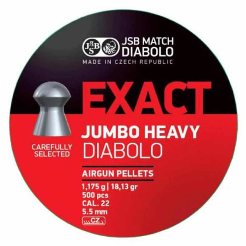 JSB EXACT JUMBO HEAVY 5.53mm (500pcs)