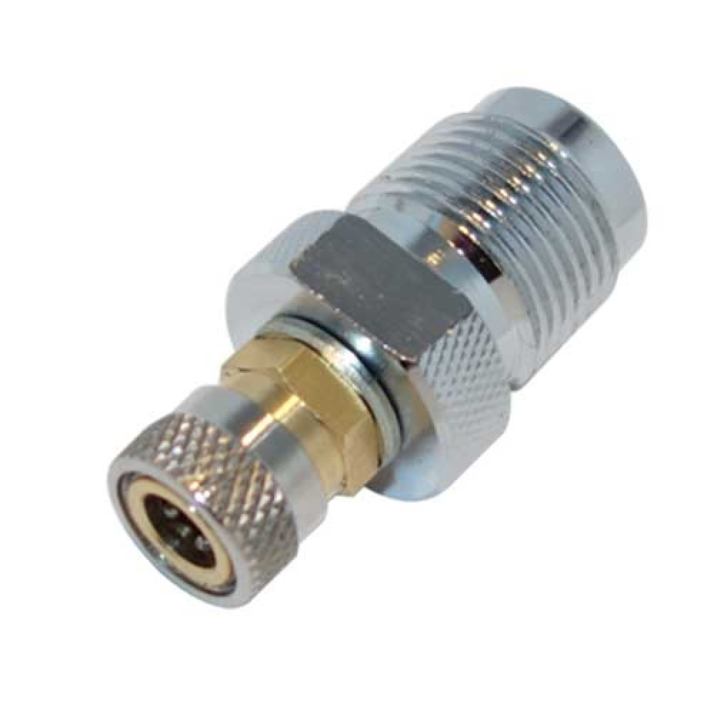 BEST FITTINGS 232BAR DIN FEMALE - 300BAR DIN MALE INLINE ADAPTOR