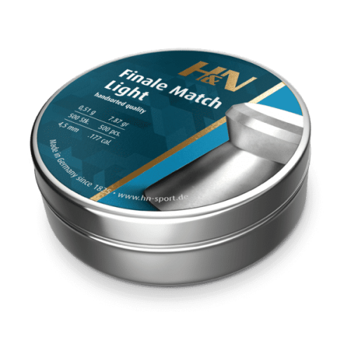 H&N FINALE MATCH LIGHT 4.50mm (500pcs)