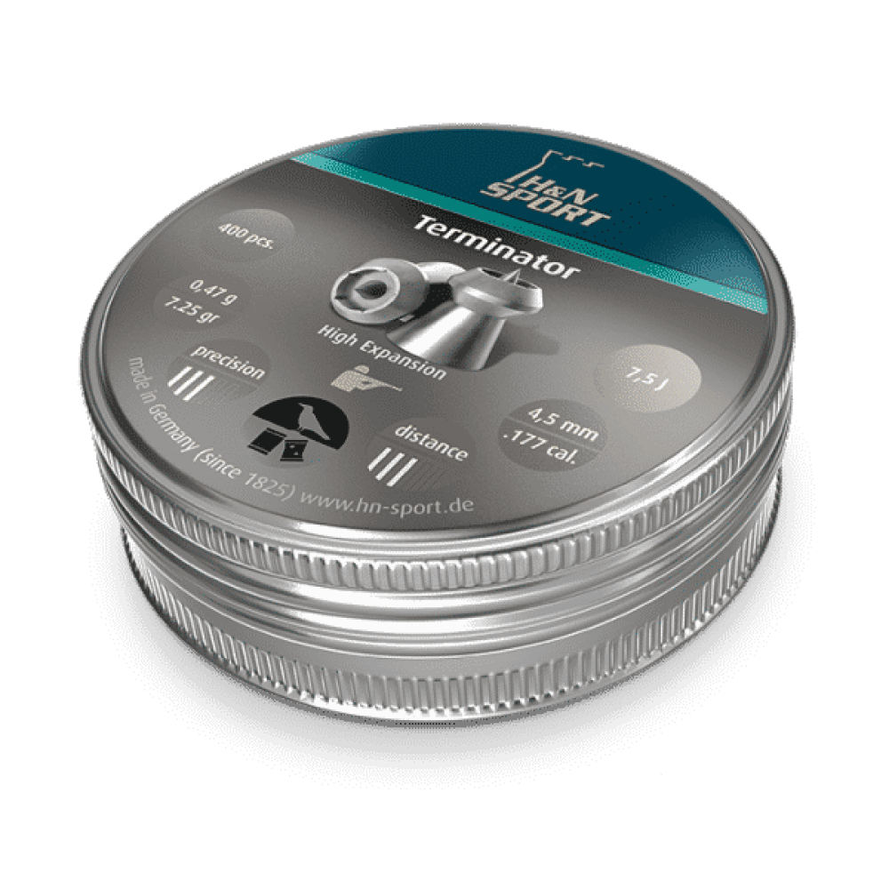 H&N TERMINATOR 4.50mm (400pcs)