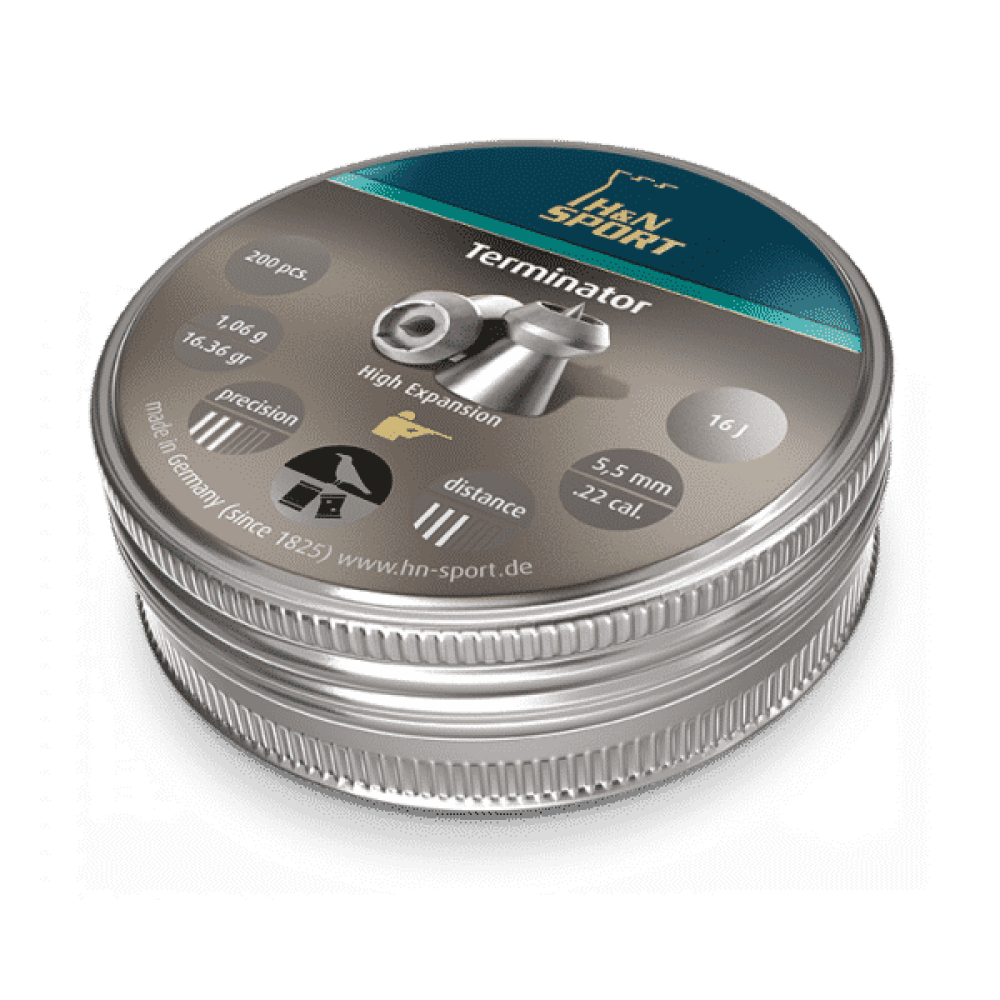 H&N TERMINATOR 5.50mm (200pcs)