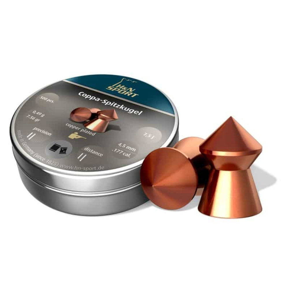 H&N COPPA - SPITZKUGEL 4.5mm (500pcs)