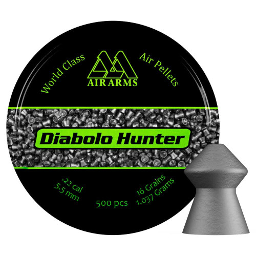 AIR ARMS DIABOLO HUNTER 5.5mm (500pcs) AIR ARMS DIABOLO HUNTER 5.5mm (500pcs)
