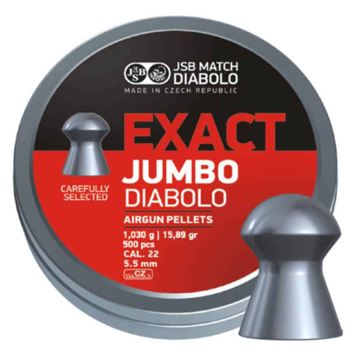 JSB EXACT JUMBO DIABOLO 5.51mm (500pcs)