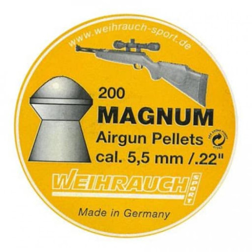 WEIHRAUCH MAGNUM 5.51mm (200pcs)