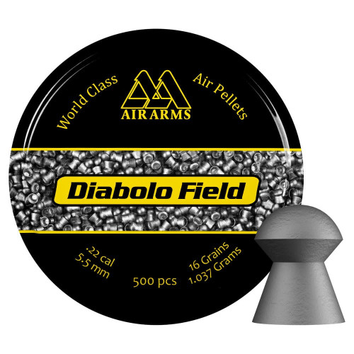 AIR ARMS DIABOLO FIELD 5.52mm (500pcs) AIR ARMS DIABOLO FIELD 5.52mm (500pcs)