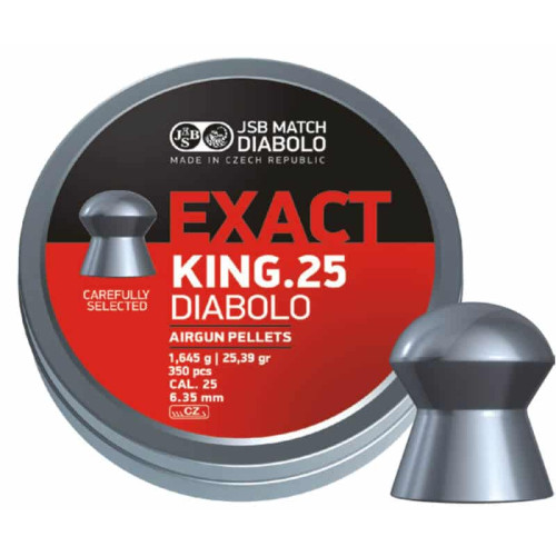 JSB EXACT KING .25 (350pcs)