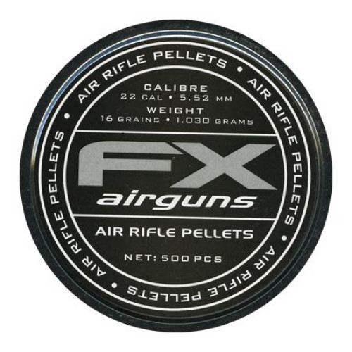 FX PELLETS 5.52mm STD 16GRAINS (500pcs)