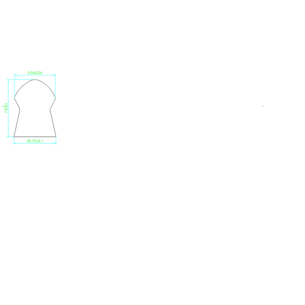 ARTEMIS ACCURATE HEAVY PELLETS 5.5mm (250pcs)