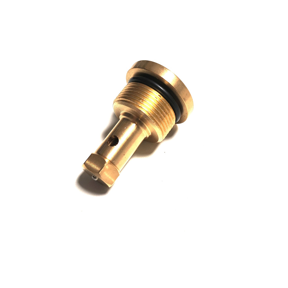 FX Tube end 33mm brass complete